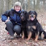 Martina mit Esra und Bonny