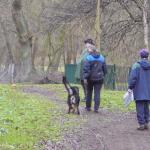 Bonny mit Pilzsammler