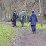 Bonny mit Pilzsammler