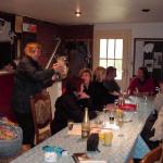 Gemeinsam werden die bestandenen ZTP`s gefeiert