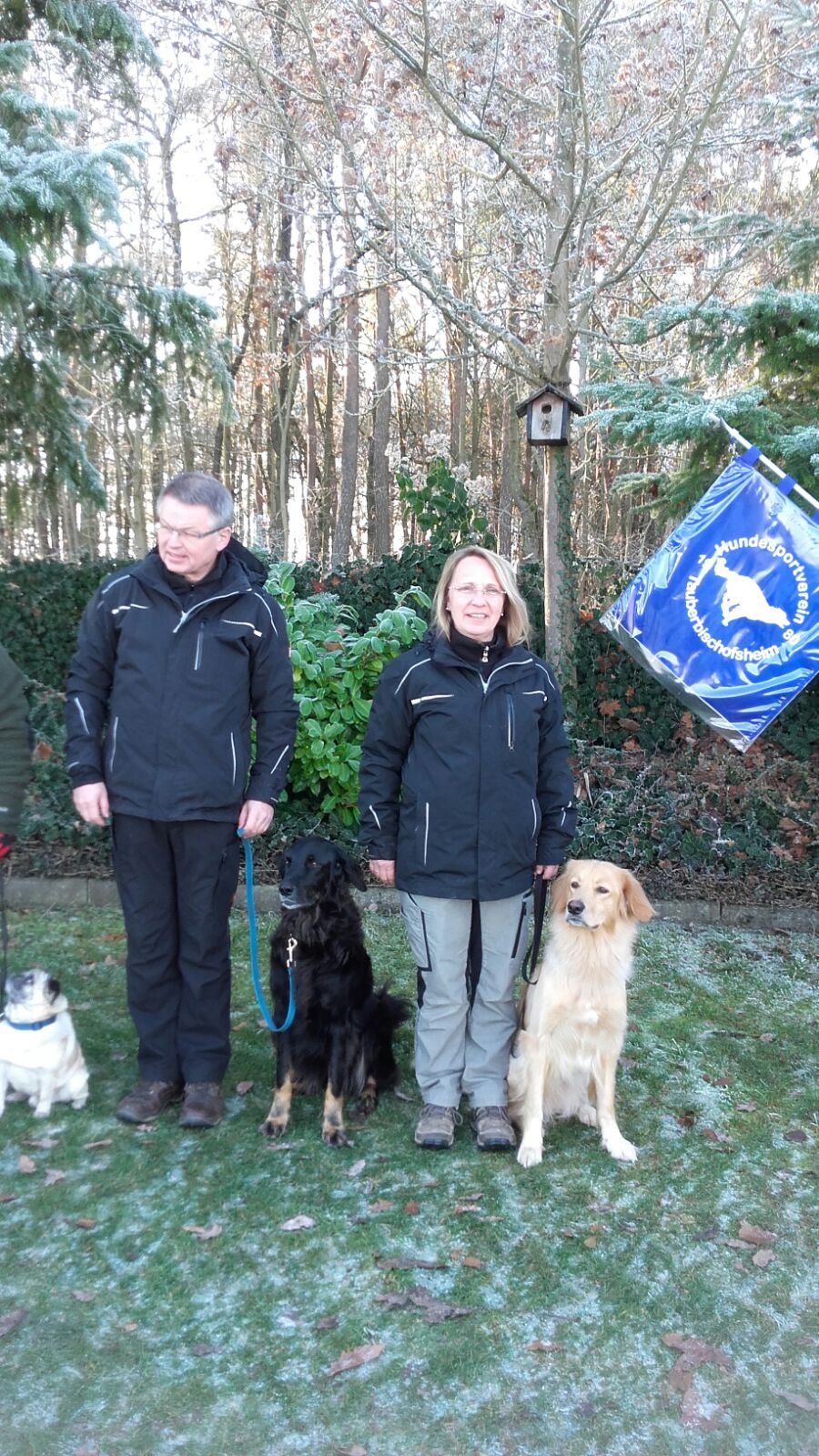 Chuna hat die Begleithundeprüfung noch einmal bestanden!